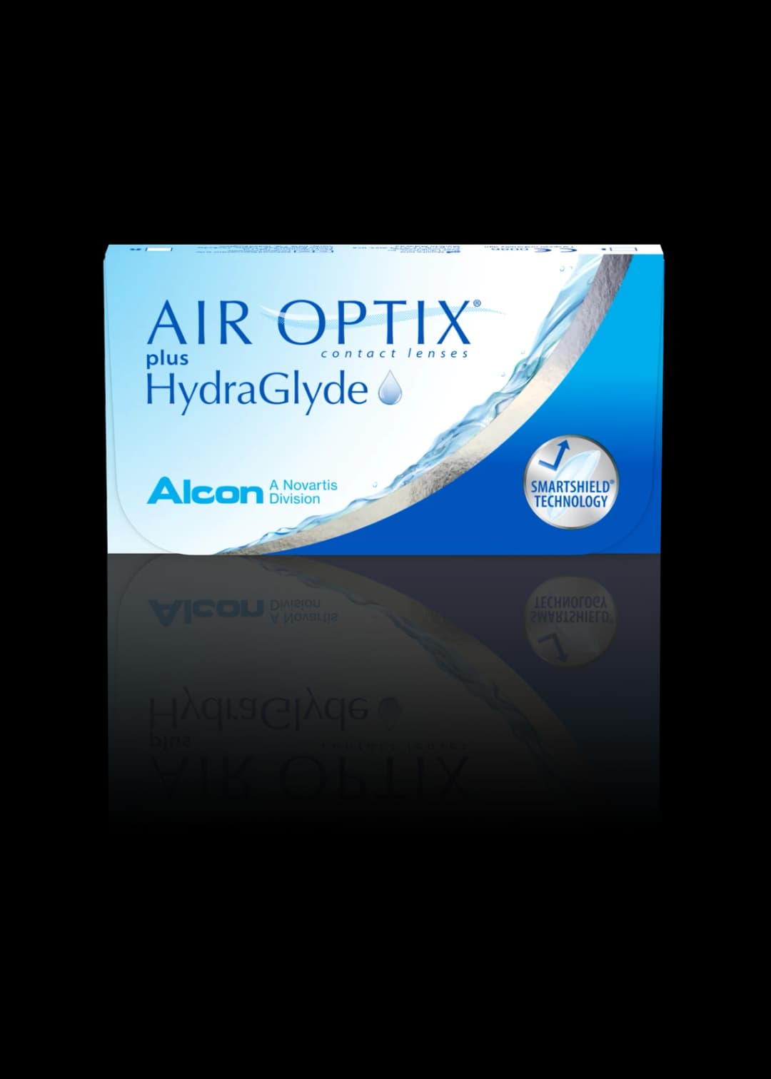 AIR OPTIX plus HydraGlyde contact lenses