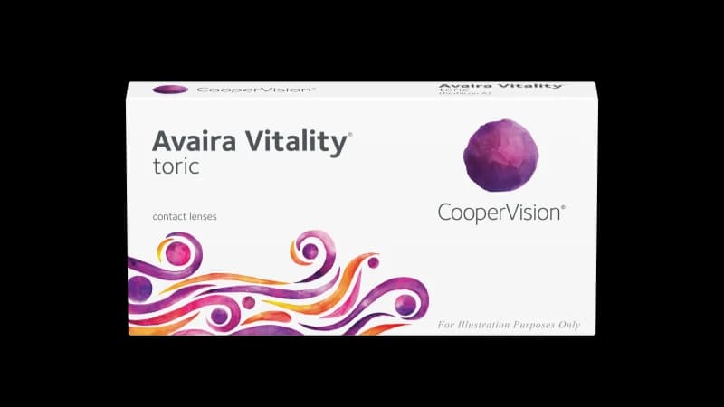 Avaira Vitality toric contact lenses