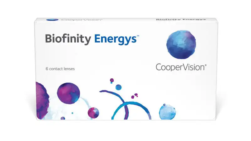 Biofinity Energys contact lenses