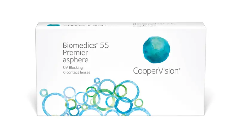 Biomedics 55 Premier contact lenses