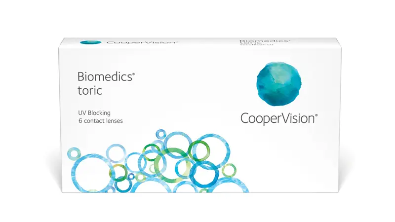 Biomedics toric contact lenses