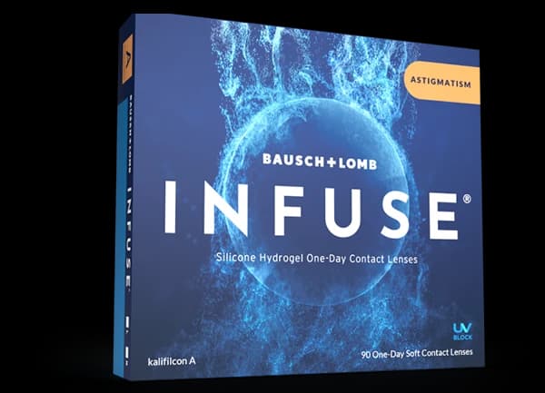 Infuse One-Day for Astigmatism contact lenses