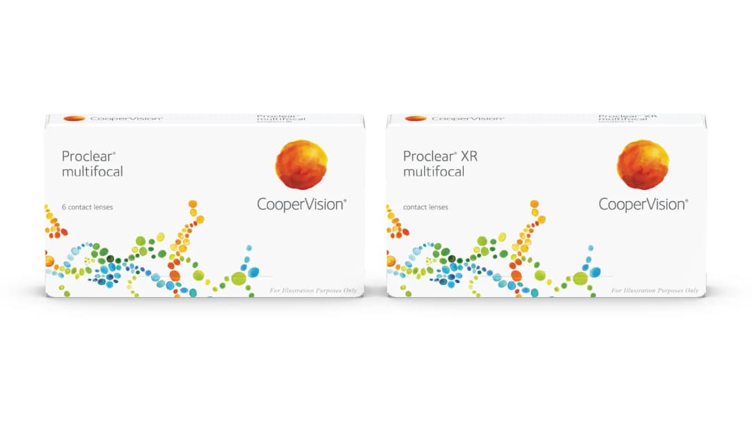 Proclear multifocal contact lenses