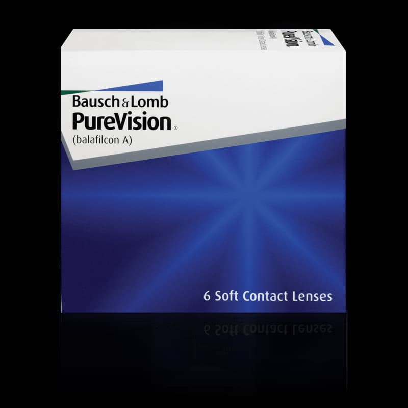 PureVision contact lenses